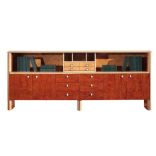 HAOSEN 6850T Luxury Italian style wooden Office Low bookcase office low cabinets